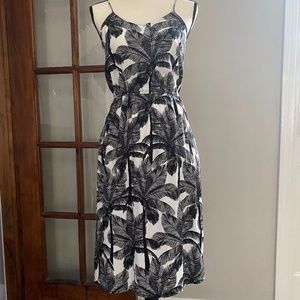 h and m palm tree dress